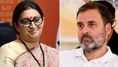 ...Wale Ka Naam Rahul Toh Nahi?': Smriti Irani Takes A Dig At Rahul Gandhi After Microphone Malfunctions During...