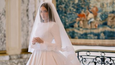 The Story Behind Olivia Culpo’s Traditional Dolce & Gabbana Ballgown For Her Rhode Island Wedding