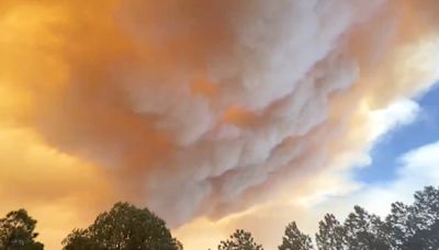 Evacuations ordered in New Mexico village after fast-moving wildfire grows rapidly