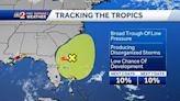 National Hurricane Center continues to monitor disturbance off Florida's coast