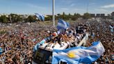 Millions jam Buenos Aires streets to celebrate World Cup win