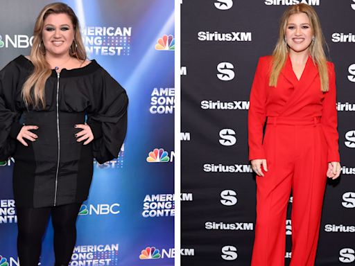 Inspiring Before and After photos of Kelly Clarkson's Recent Weight Loss