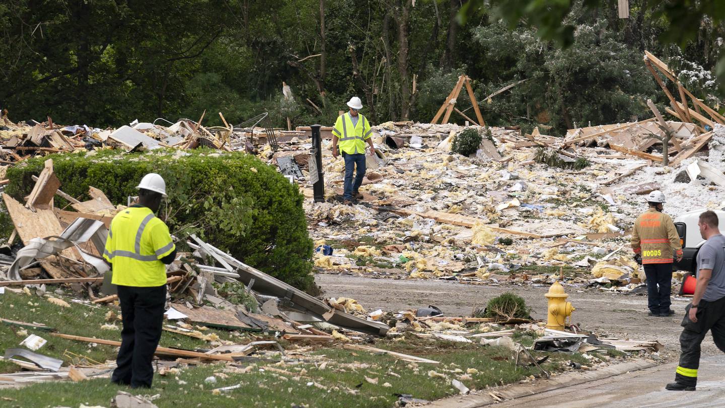 House explosion in Maryland kills 1 and damages surrounding neighborhood