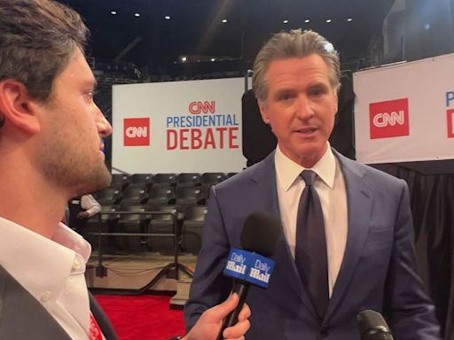 Gavin Newsom shoots down the idea of replacing Biden on 2024 ticket