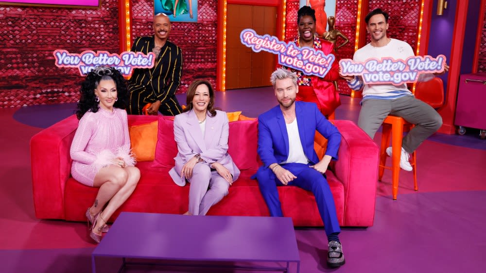 Kamala Harris Appears on ‘RuPaul’s Drag Race All Stars’ to Advocate for Voting: ‘Make Sure Your Voice Is Heard’