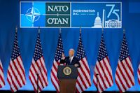 President Biden holds wide-ranging press conference at NATO summit