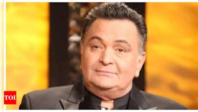 When Rishi Kapoor decided to step away from films: 'Couldn’t compete with younger lot' | - Times of India