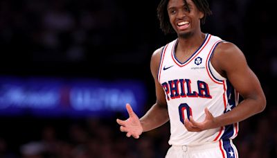 Tyrese Maxey says encouragement from Buddy Hield helped him in heroic Game 5 effort vs. Knicks