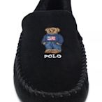 Polo Ralph Lauren 限量polo bear熊熊 毛毛 休閒鞋 成人款 黑色 美國姐妹屋