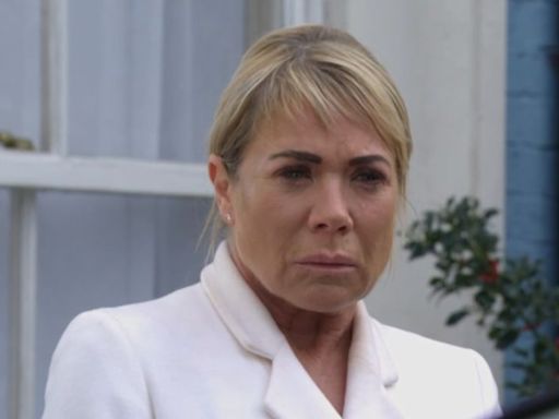 EastEnders fans distracted by Sharon's transformation as she flirts with hunk