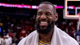 LeBron James Called Himself the GOAT After Wowing His Son With a Shot in Their Driveway