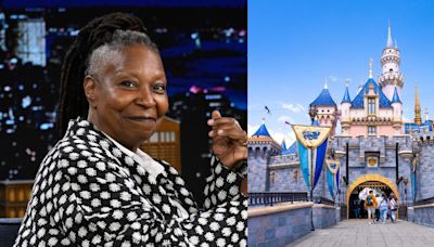 Whoopi Goldberg said she spread her mother's ashes while on a Disneyland ride: 'Don't do it'