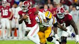 Jalen Milroe stiff-arms Jayden Daniels' Heisman Trophy bid as No. 8 Alabama rolls past LSU