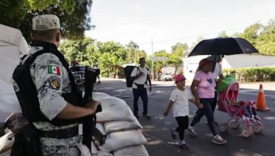 Familias mexicanas huyen de Chiapas a Guatemala debido a la violencia del narcotráfico