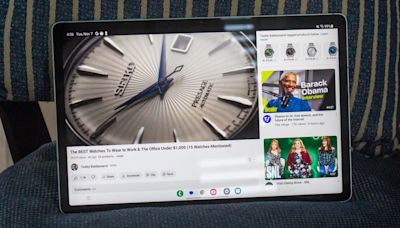 One of the best Samsung tablets I've tested is not a flagship (and costs just $440)