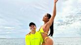 Maripily Rivera y Rodrigo Romeh disfrutan la belleza y las playas de Aguadilla