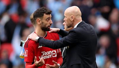 Erik ten Hag confident Bruno Fernandes will stay at Manchester United as transfer talk ramps up