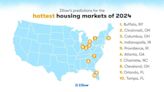 Zillow's hottest housing markets for 2024: See which cities made the top 10