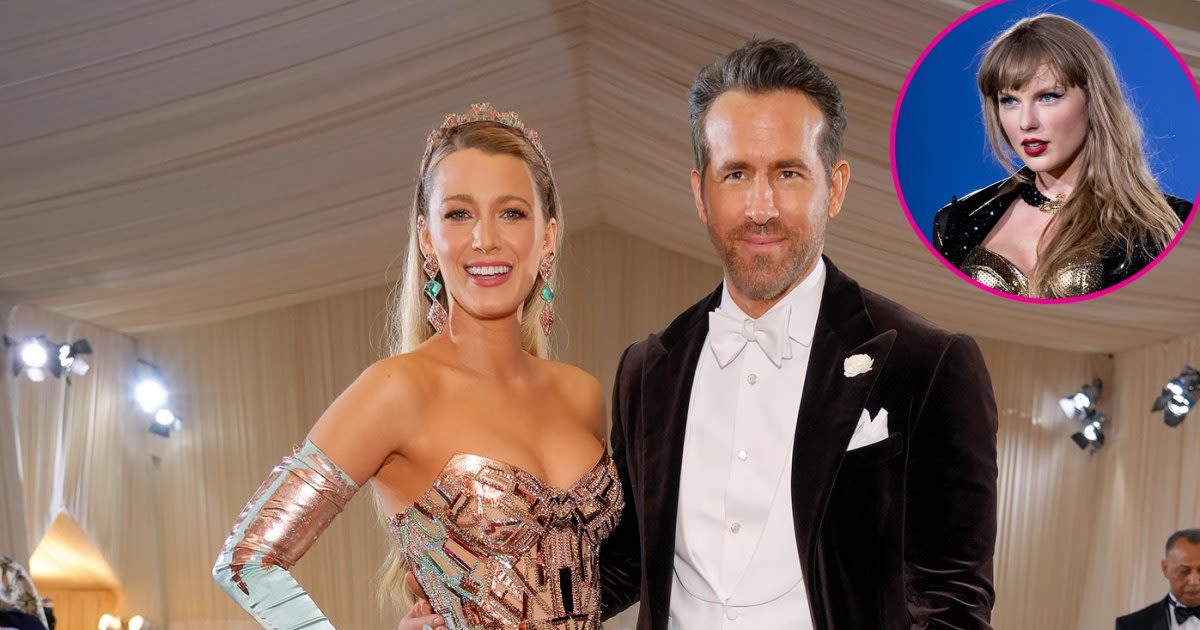 Ryan Reynolds, Blake Lively Seen Kissing at Taylor Swift's Madrid Show