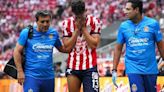 Chivas: Alarma en el Rebaño, Chiquete sale lesionado