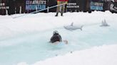 Pond skim 'Slush Rush' at Copper Mountain brings laughs, spills in resort's last days of season