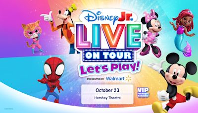 ‘Disney Jr. Live on Tour: Let’s Play’ will be in Hershey this fall
