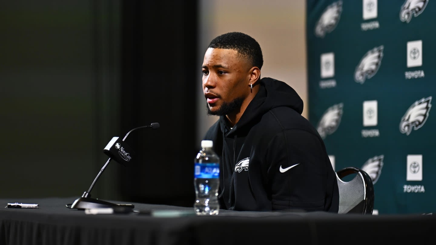 Saquon Barkley sets record straight with bitter Giants fans over Eagles signing