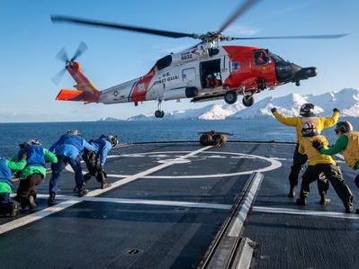 Coast Guard commandant says service is maneuvering a tight budget as its worldwide mission expands