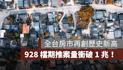 928 檔期房市狂飆！全台推案量衝向 1 兆元大關