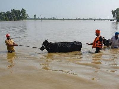 The ‘flying rivers’ causing devastating floods in India