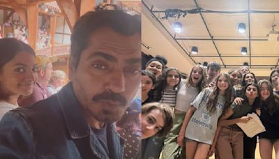 PIC: Nawazuddin Siddiqui's daughter Shora begins her acting journey; actor enjoys a theatre show with her