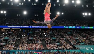 How did Simone Biles, Jordan Chiles do in floor exercise finals?