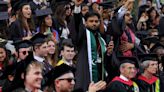 Students stage walk-out protest at Harvard graduation ceremony - May 24, 2024