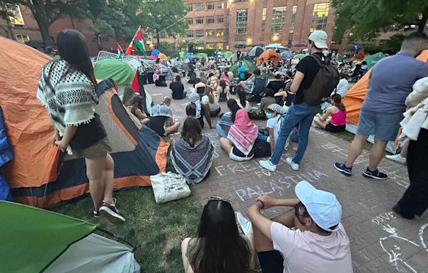 Protests at George Washington University persist amidst finals and looming graduation