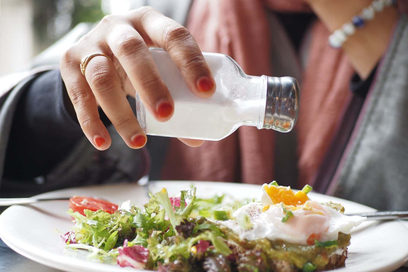 Eczema may sometimes be caused by eating too much salt