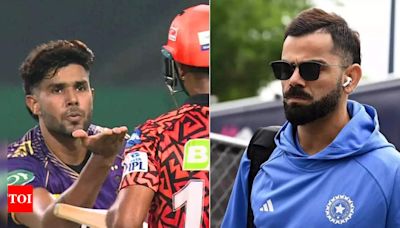 'Kya Virat Kohli ko flying kiss de payega?': KKR star Harshit Rana opens up on teasing Indian batter. Watch | Cricket News - Times of India