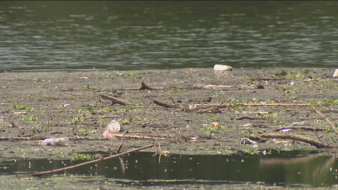 'Sad to see it like this' | Why there's so much trash and debris in Lady Bird Lake recently