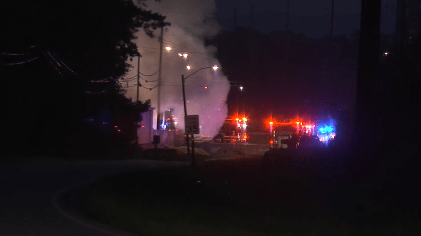 Massive fire damages meat processing factory in Pell City