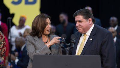 Pritzker, Durbin, Duckworth join chorus of Illinois support for Kamala Harris as president