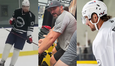 Capitals Offseason Training Notebook: Ovechkin Hits The Bikes With Jaskin, Duhaime Takes Ice In Team Colors, Lindgren & Strome...