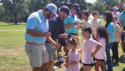 Pro golfers give back at Texarkana Children Charities Open clinic | Texarkana Gazette