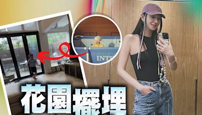 鄭希怡囡囡家中玩側手翻 意外曝光上海複式豪宅