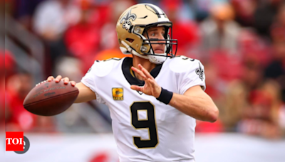 "Throwback Touchdown: How Drew Brees Broke the NFL Passing Yards Record with a 62-Yard TD" | NFL News - Times of India