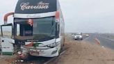 Trujillo: camioneta cierra paso a bus interprovincial y causa accidente en Panamericana Norte