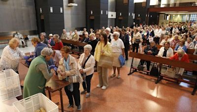 Bendición de panes en San Antonio de Padua