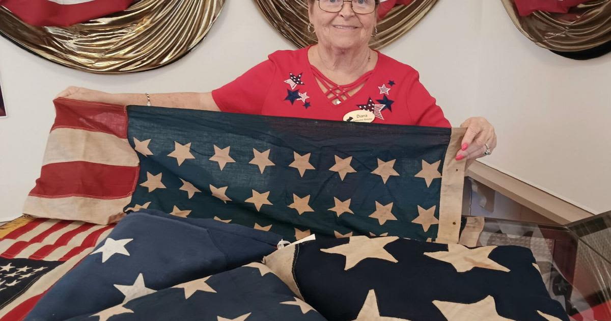 Historic flags celebrate the nation's 248th birthday at Schuylkill County Historical Society