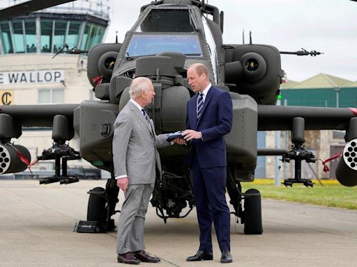 King Charles gives Prince William a military title with close ties to Prince Harry