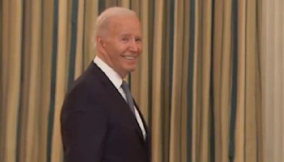 Biden Is Lost for Words When Asked About Trump’s Conviction