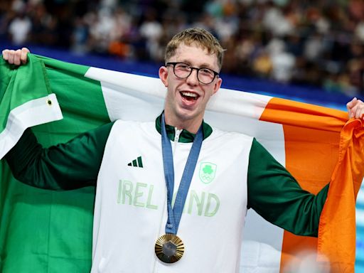 Irish swimmer Daniel Wiffen ‘rushed to hospital’ after pulling out of flagbearer role at closing ceremony