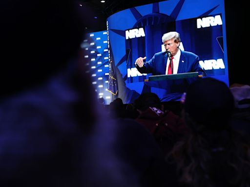 Fact Check: Posts Appear to Show Trump Stop Speaking for 35 Seconds During NRA Speech. Here's What Happened